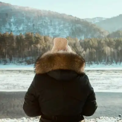Первый снег. Первые на склоне
